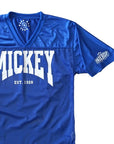 Mickey Royal Blue Jersey - Mesh Pullover - Customize with Name