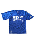 Mickey Royal Blue Jersey - Mesh Pullover - Customize with Name