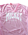 Mickey Pink Jersey - Mesh Pullover - Customize with Name