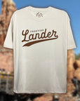 Frontier Lander - Bone Oversized Tee