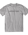 Happiest Place Minimalist - Stone Tee
