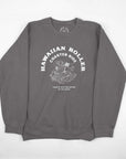 Hawaiian Roller Coaster Ride - Comfort Colors Pepper Crewneck Sweater