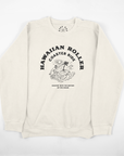 Hawaiian Roller Coaster Ride - Comfort Colors Ivory Crewneck Sweatshirt