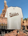 Frontier Lander - Bone Oversized Tee
