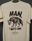 😤 Man I Hate Lions Pride Land Misfits Tee- Classic Fit (front & back)