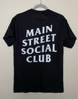 🖤 Main Street Social Club MSSC - Classic Fit (Front & Back)