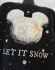 Let It Snow Mickey Beignet Crewneck