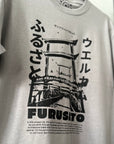 San Fransokyo Tee - Premium Oversized Fit Grey Wash (2 colors)