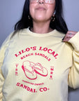 Lilo's Sandal Co. - Comfort Colors Butter Crewneck Sweatshirt