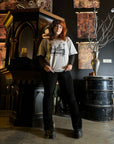 Spooky Castle Views Tee - Stone - Classic Fit Tee