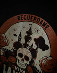 Viva La Magia Sugar Skull Castle - Dia De Los muertos - Dark Brown Crewneck Sweatshirt