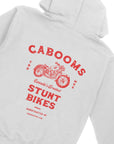Caboom's Stunt Bikes White Hoodie