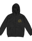 Fortune And Glory Black Zip Up Hoodie