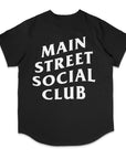 Main Street Social Club Black Baseball Jersey