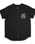 Main Street Social Club Black Baseball Jersey