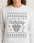 Minnie Outfit of The Holiday - White Ugly Sweater