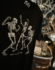 Spooky Scary Skeletons Tee - Black Crewneck Sweatshirt