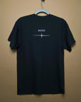Batuu "A Beacon For Drifters" Black Tee (front and back)