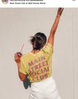Main Street Social Club Tee - Classic Fit - Neon Strobe