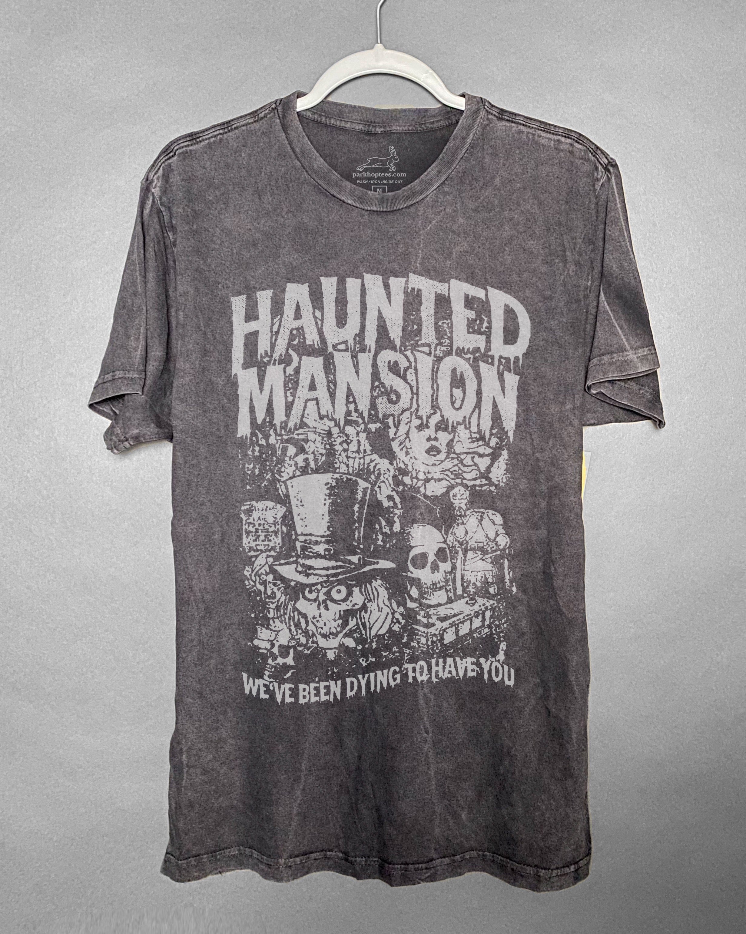 👻 Haunted Mansion Shirt - Vintage Wash (Premium Unisex Tee)
