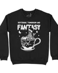 Mad Tea Party Black Sweatshirt