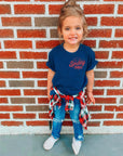 Newborn - Toddler - Youth - Spidey Vibes Tee - Navy Blue (front logo only)
