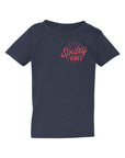 Newborn - Toddler - Youth - Spidey Vibes Tee - Navy Blue (front logo only)