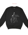 Park Closing Announcement - Front & Back Black Crewneck