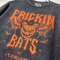 🎃🦇 Frickin Mickey Pumpkin Bats - I 🖤 Halloween (Premium Vintage Wash)