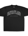 Fantasyland Orlando Oversized Black Shirt - Hallow Font