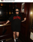 PUFF INK Hollywood Tower Hotel Black Boxy Fit Tee