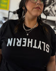 Nirehtyls - University Font White Ink