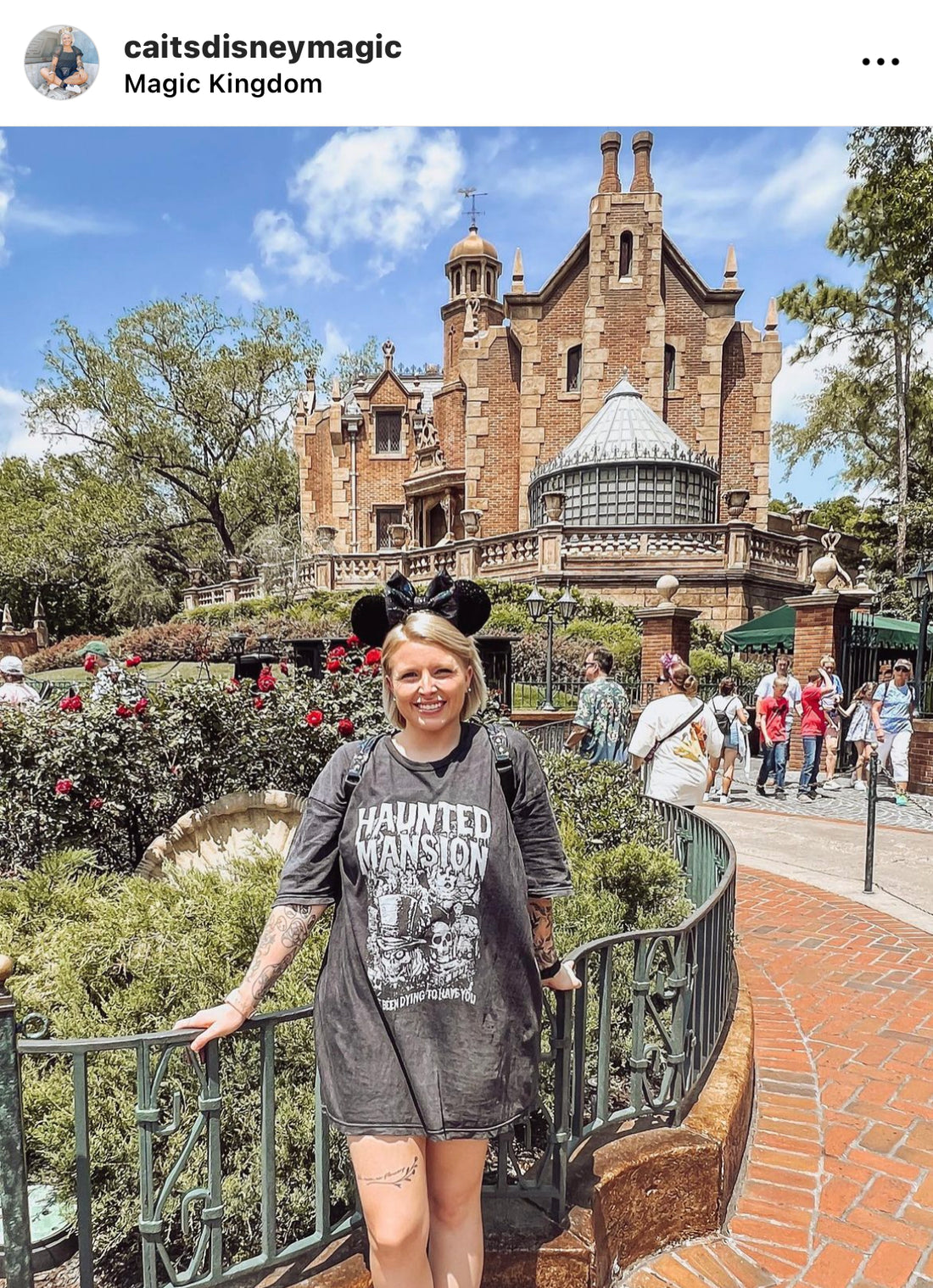 👻 Original Haunted Mansion Grunge Shirt - Vintage Wash (Premium