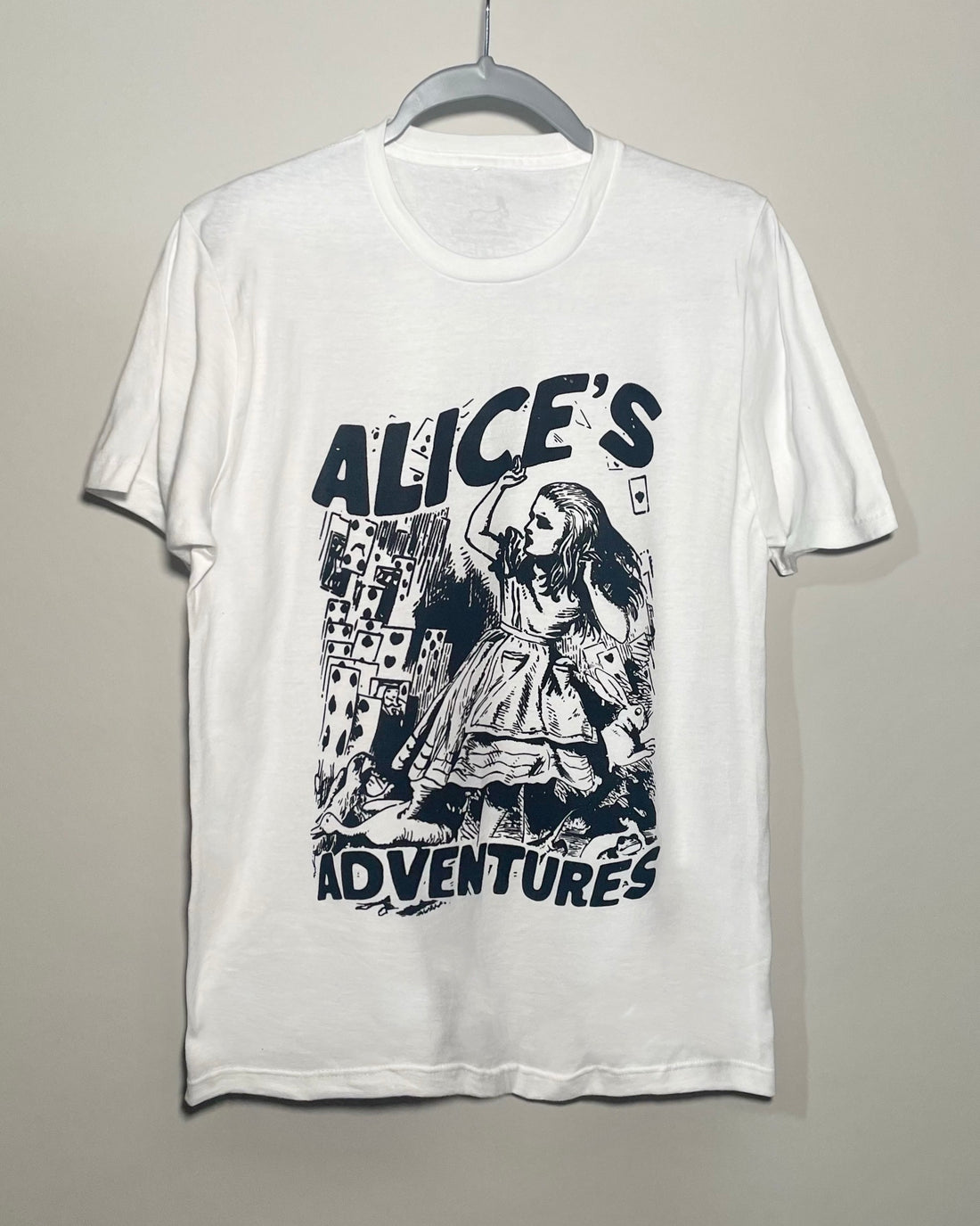 Alice's Adventures Shirt (White & Black)