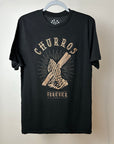 Churros Forever Tee - Black Classic Fit