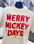 Merry Mickey Days Oversized Tee - Jumbo Print