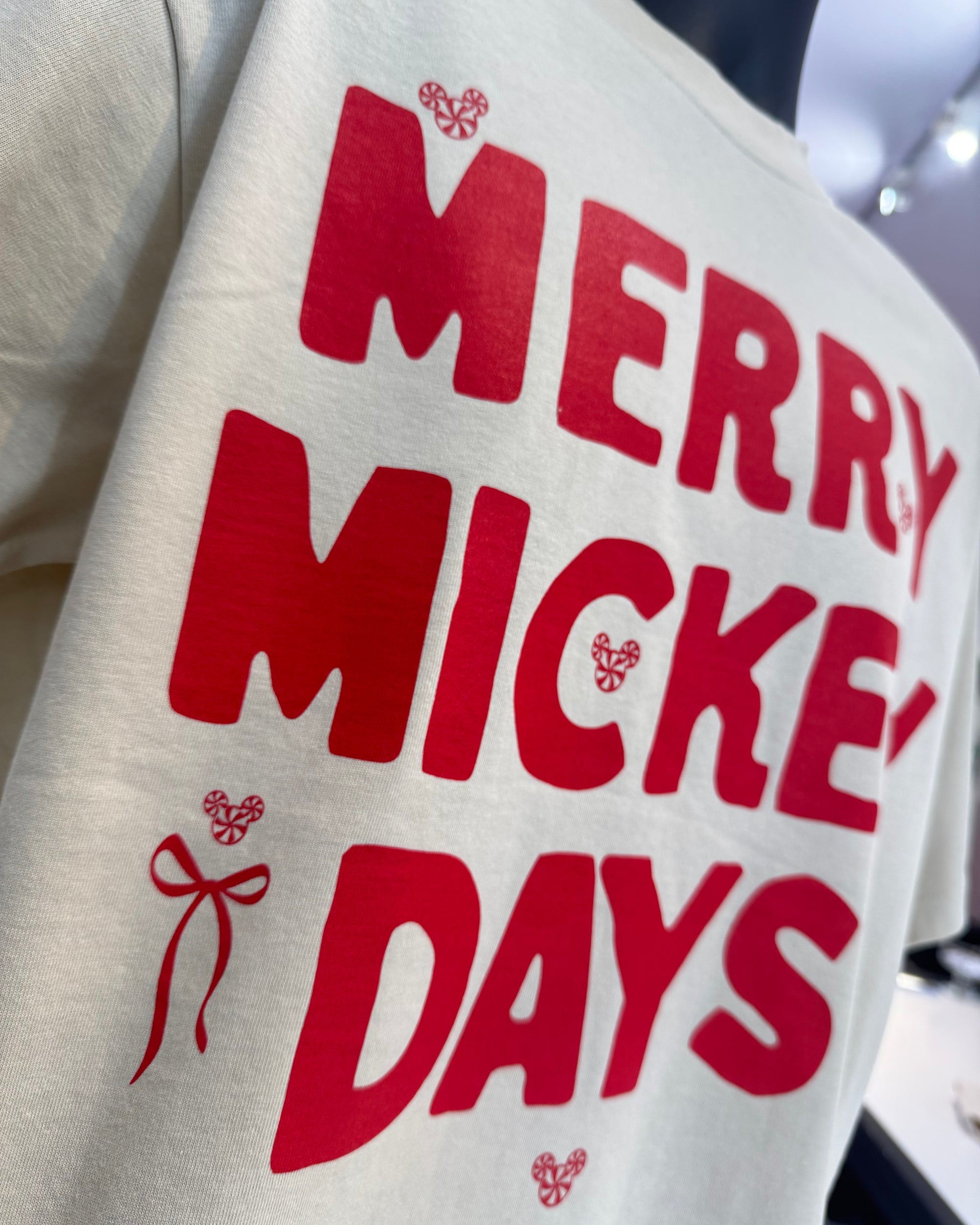 Merry Mickey Days Oversized Tee - Jumbo Print