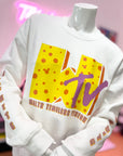 90's Nite WTV - Walt's Timeless Vision White Crewneck or Long Sleeve LIMITED EDITION