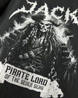 Spooky Captain Jack Pirate Lord - Black Classic Fit Tee