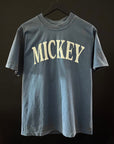 Mickey Vintage Denim Washed Heavyweight Tee