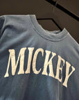 Mickey Vintage Denim Washed Heavyweight Tee