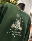 Christmas At The Kingdom - Green Crewneck Sweatshirt