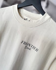 Frontier Land Premium Oversized Tee - Front & Back