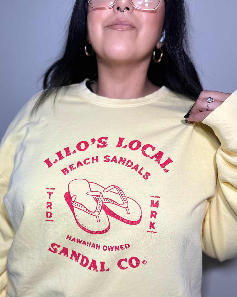 Lilo's Sandal Co. - Butter Crewneck Sweater