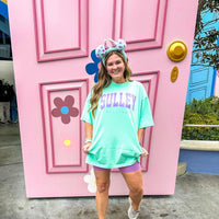 💜 NEW PUFF INK Sulley University Oversized Tee
