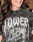 🤘 Tower of Terror Heavy Metal - Vintage Wash Cloud dye