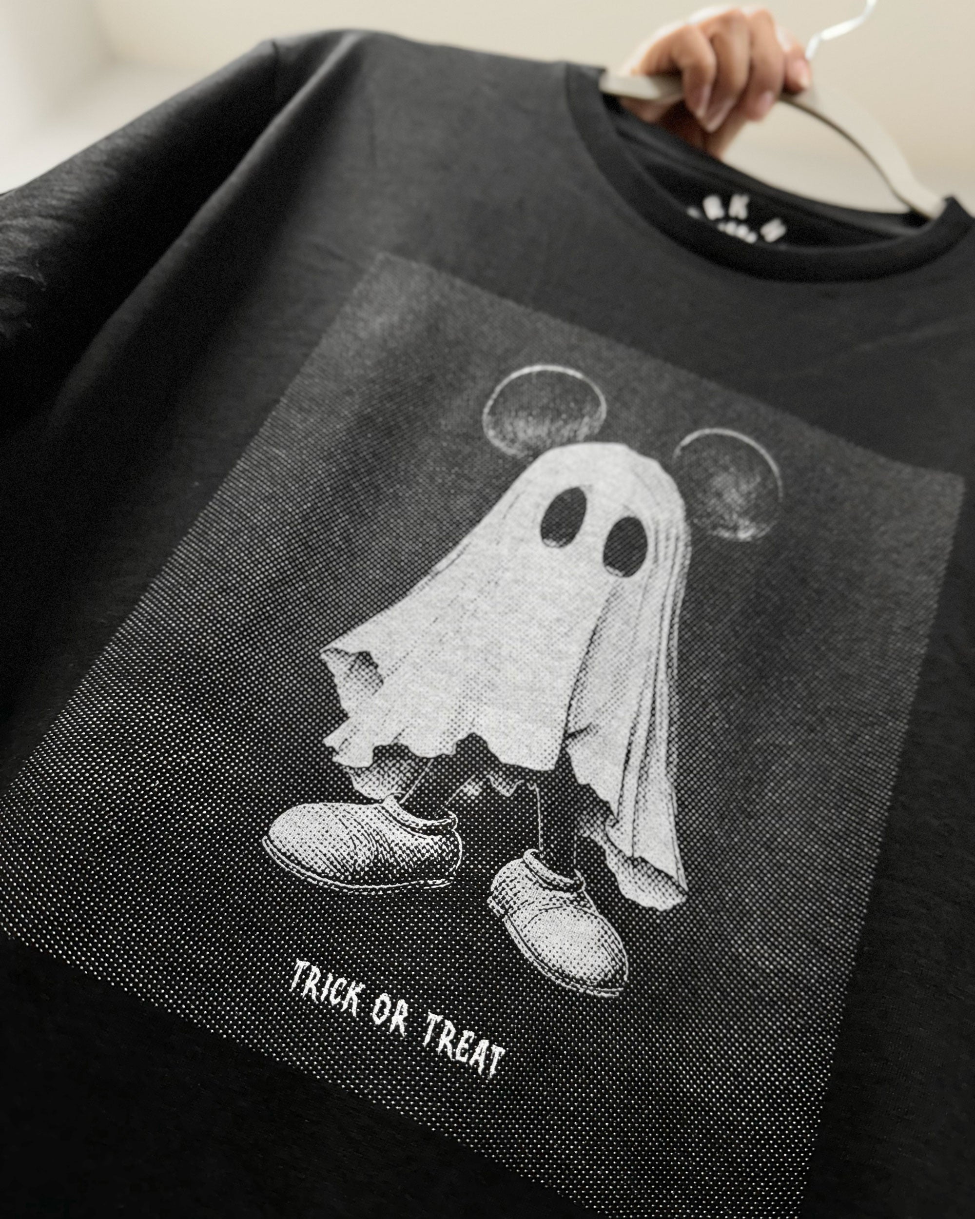 Trick or Treat Mickey Ghost - Classic and Oversized Fit