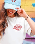 Trust Your Tingle Tee (front & back) - White - Available in Oversized Fit