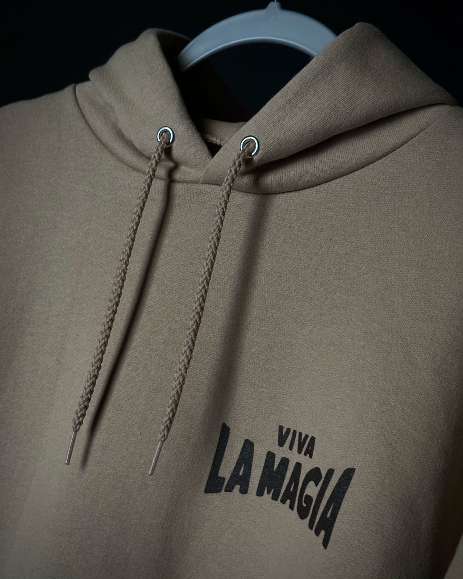 Viva La Magia Premium Hoodie - Khaki Color