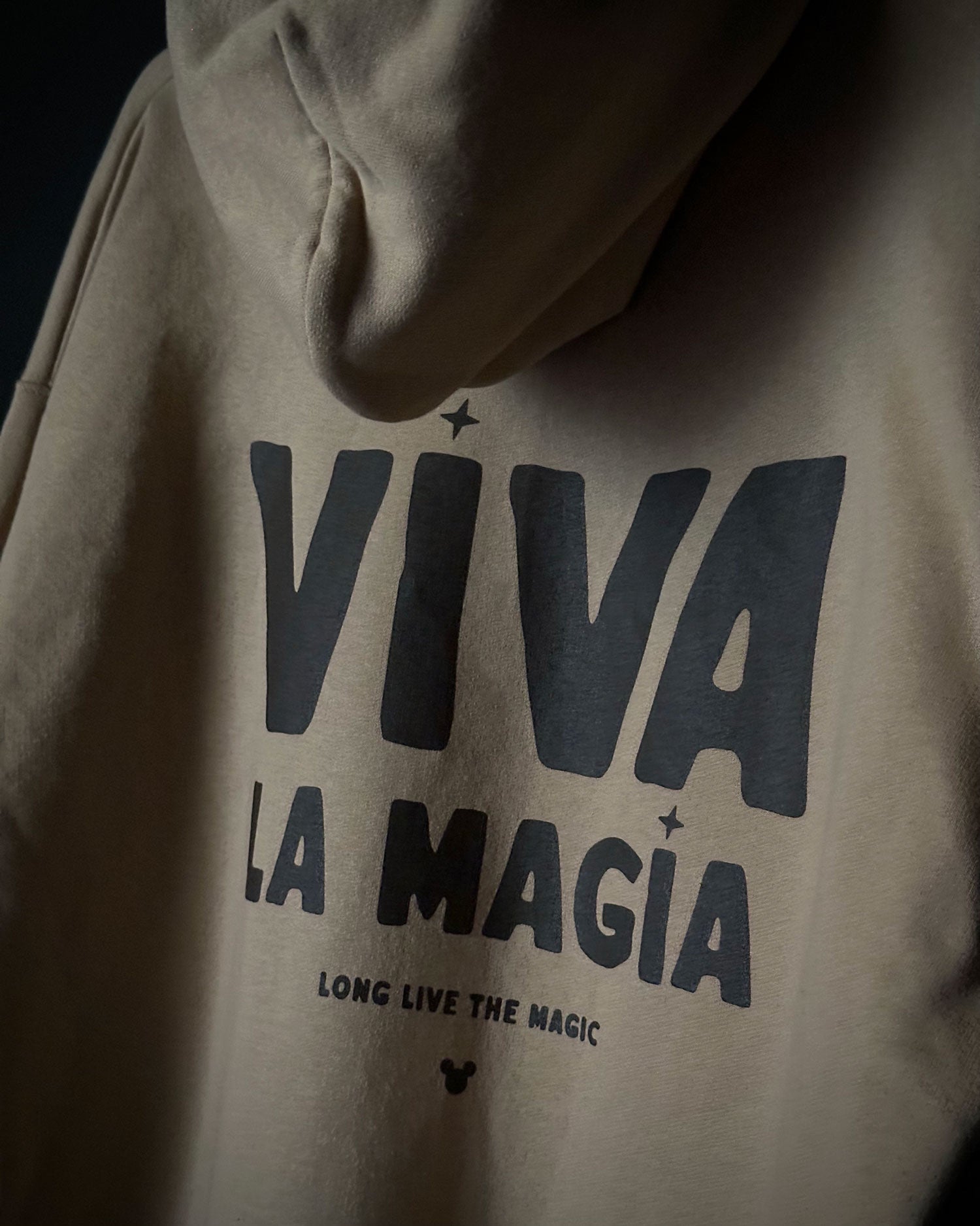 Viva La Magia Premium Hoodie - Khaki Color